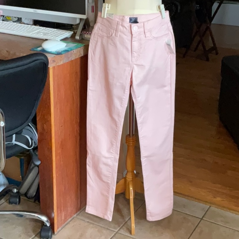 GapKids Light Pink Glitter Skinny Fit Jeans Size 14 Reg., NWT